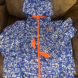 Under Armour Vibrant Blue and Orange Hoodie